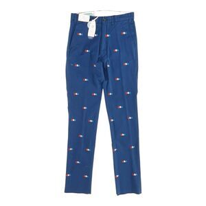 New Size 30 Castaway Nantucket Harbor Navy Blue Chino Pants USA NWT 30 X UH